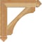 Ekena Millwork Legacy Arts & Crafts Rough Sawn Bracket, Western Red Cedar, 4"W x 24"D x 24"H BKT04X24X24LEC03RWR - alternate 4